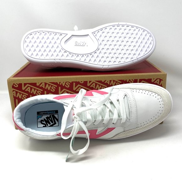 VANS Lowland CC Court Leather White Sneakers Low Top SB Men's Sizes VN0A4TZY4GZ - Picture 3 of 10